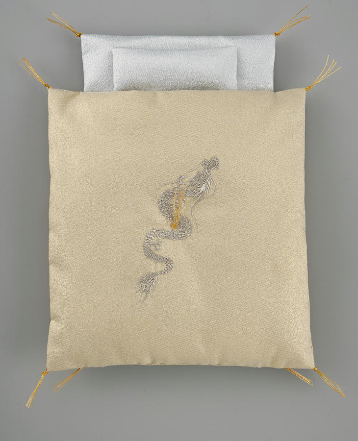 宝来宝来神社御祈祷 聖昇龍 当銭お財布布団 御祈祷之証付き 金運祈願 お財布ふとん 宝来宝来