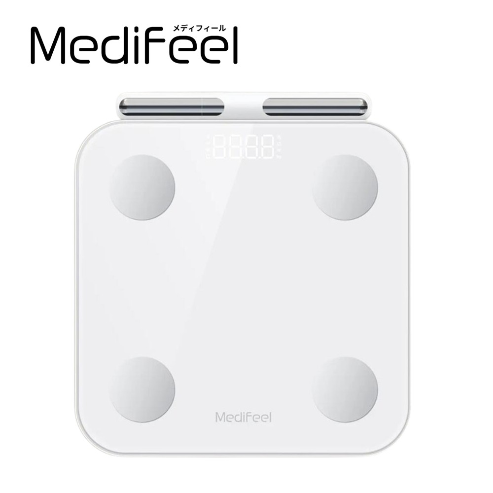 56項目搭載 体組成計 メディフィール Medifeel ME11S からだ全身スキャン スマホ連動 体重計 体脂肪