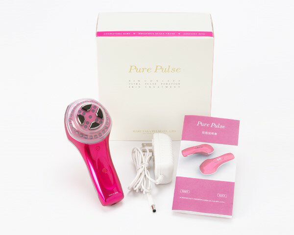 Pure Pulse 美顔器 日本製 ピンク Pure Pulse 美顔器 日本製 ピンク 肌
