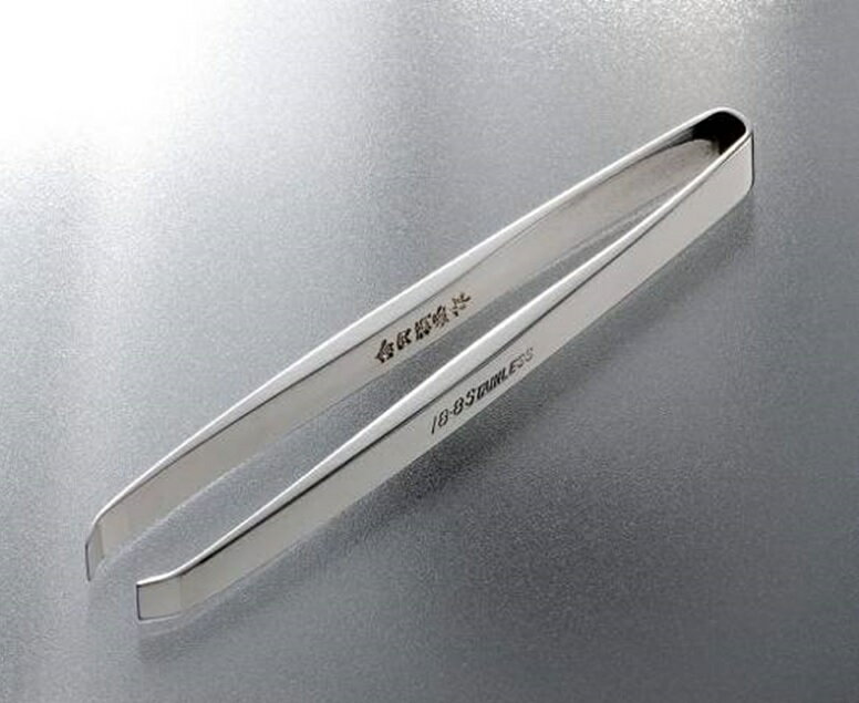 倉田満峰作 最高級 いろは毛抜き 80mm 相磨き 鏡面仕上げ うぶ毛のサムネイル