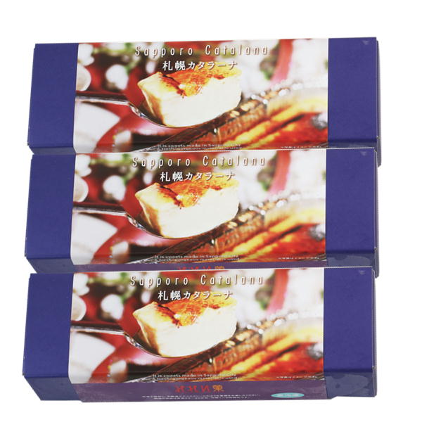 みれい菓 カタラーナ みれい菓 札幌カタラーナ プレーン 3個セット S910061 北海道 フローズンデザート 冷凍 スイーツ ギフト 代引き不可