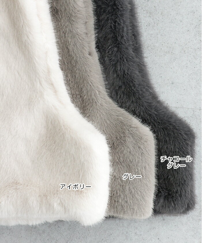 ショート丈 ファーベスト レディース ボアコート ファーコート ジレ ファー ベスト トップス 軽アウター 羽織り 体型カバー ゆったり ジップ フェイクファー 起毛 セレモニー きれいめ オフィス カジュアル 秋服 冬服 あったか 暖か 防寒 秋冬 春 秋 冬 3