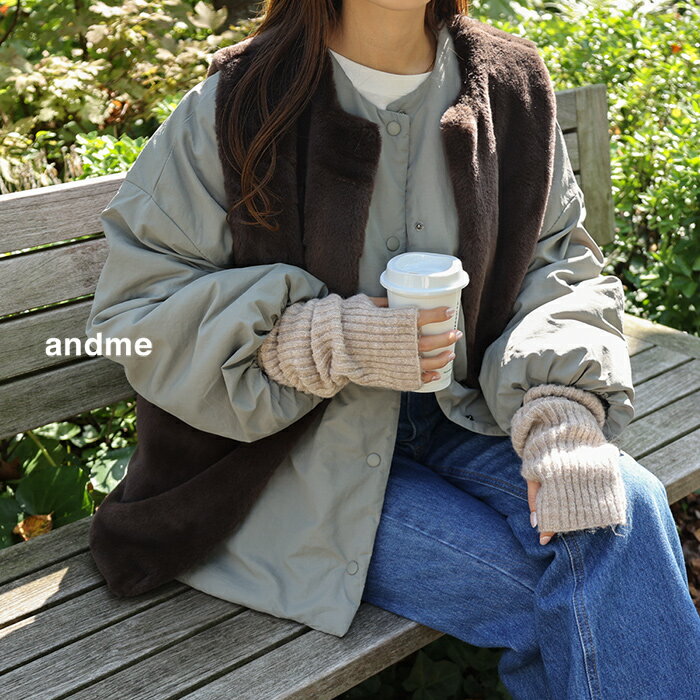 ノーカラー 中綿 ダウン ジャケット レディース ノーカラージャケット ダウンジャケット ジャンパー アウター 羽織り オーバーサイズ 体型カバー ゆったり ボリューム袖 ジップ スリット ポケット きれいめ カジュアル 冬服 あったか 暖か 防寒 S M 秋冬 春 秋 冬のサムネイル