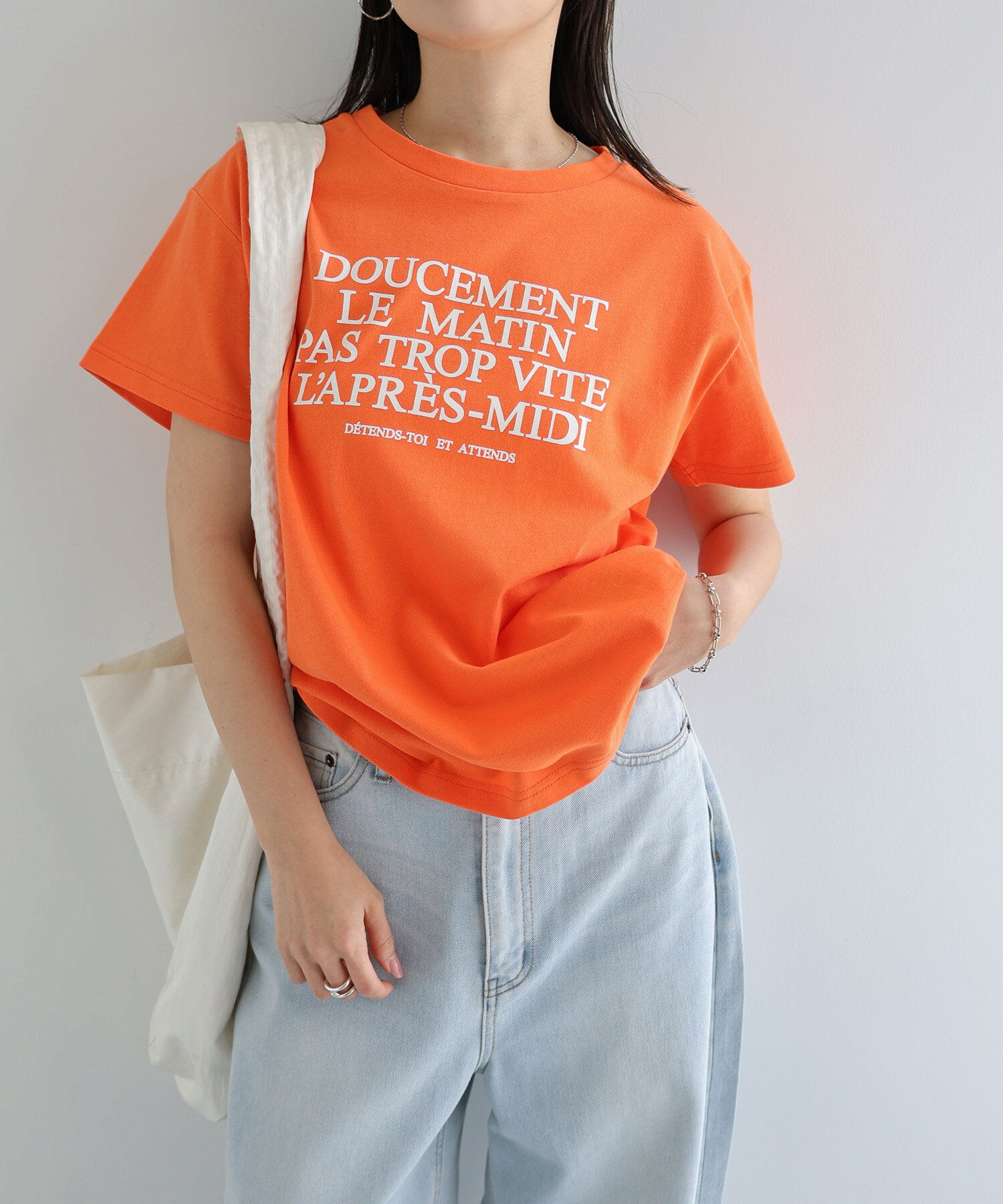 楽天市場】ロゴt（カラーオレンジ）（Tシャツ・カットソー｜トップス 