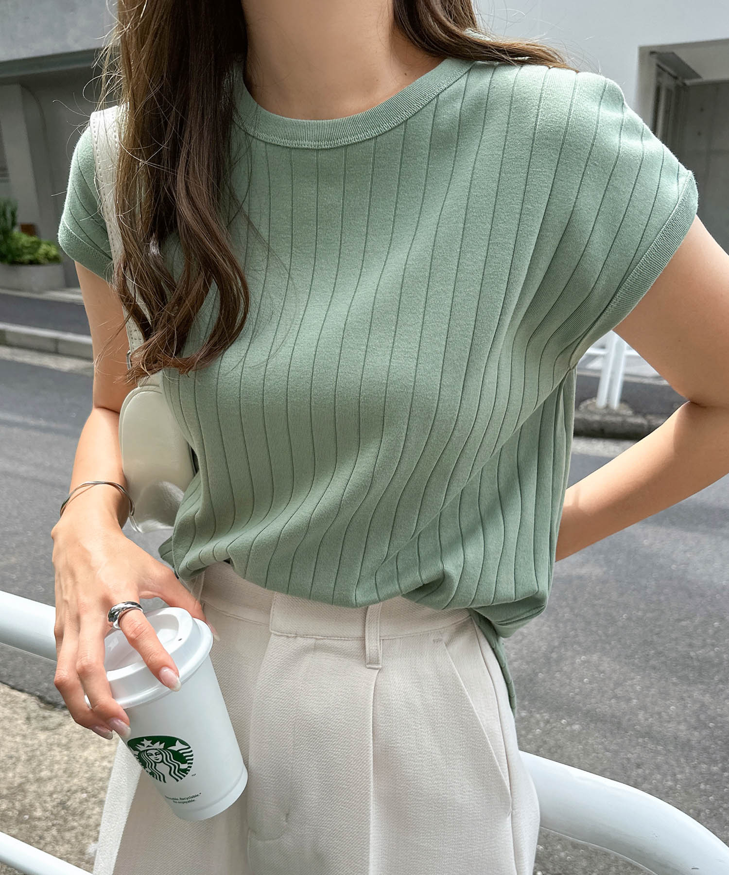 楽天市場】ライトグリーン（Tシャツ・カットソー｜トップス 