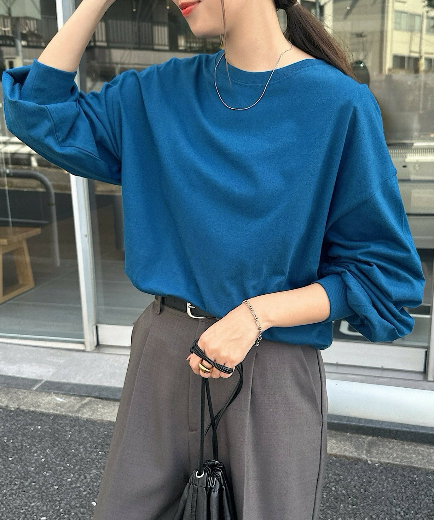 楽天市場】インク（カラーブルー）（レディースファッション）の通販