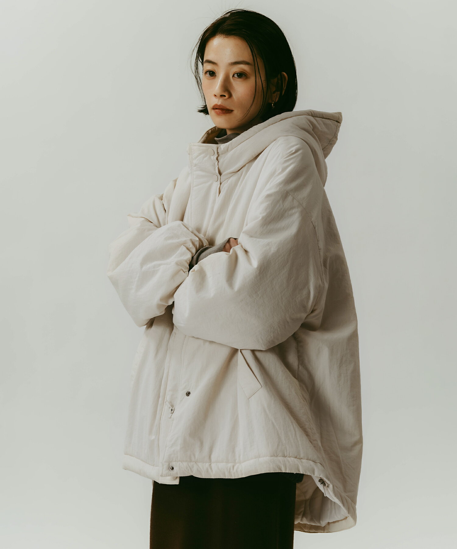 楽天市場】中綿ジャケット レディース（カラーホワイト）の通販