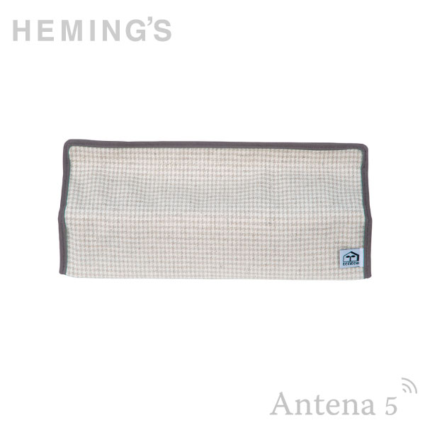 《全2色》HEMING'S tente NATURAL 2021SS ナチュラル ティッシュケース 【ヘミングス テンテ デザイン雑貨 リビング インテリア】