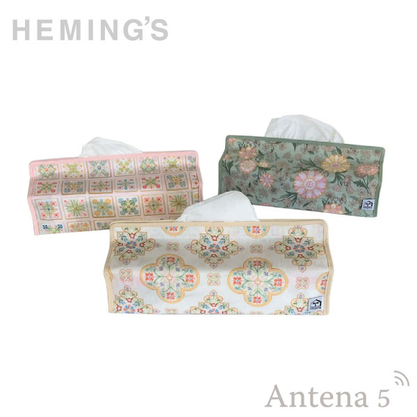 《全3色》HEMING'S tente Kunika ティッシュケース 