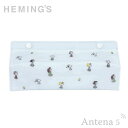 HEMING'S tente PEANUTS CLEAR SLEEPY ティッシュケース クリア スヌーピー 【SNOOPY ヘミングス テンテ デザイン雑貨 リビング 子供部屋 インテリア Vintage PEANUTS】