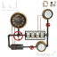 2b.c.l Steampunk WALL CLOCK with  ѥ 륯å ڥǥ󻨲 ƥꥢ ǥ󻨲  ǥ󻨲 ٷ ٷ ݻ ɳݤ ֥ 졼 ̣ ӥ󥰡