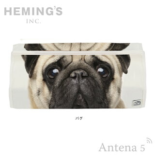 《全2色》HEMING'StenteANIMALFACEフテネコパグティッシュケース