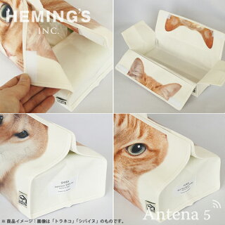 《全2色》HEMING'StenteANIMALFACEフテネコパグティッシュケース