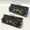 《全2色》HEMING'S tente Best of Morris いちご泥棒 ティッシュケース 