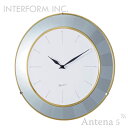 INTERFORM 掛け時計 Petala ペタラ クロック 【インターフォルム 掛時計 壁時計 デザイン雑貨 ウォールクロック お祝い インテリア】◇