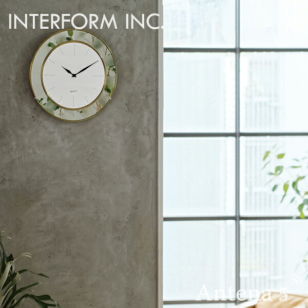 INTERFORM 掛け時計 Petala ペタラ クロック 【インターフォルム 掛時計 壁時計 デザイン雑貨 ウォールクロック お祝い インテリア】◇ [2]
