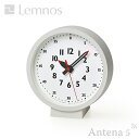 Lemnos fun pun clock for table 【タカタレムノス フンプンクロック ふんぷんくろっく 置き時計 置時計 デザイン雑貨 北欧 デスククロック ウォールクロック 掛け時計 壁掛時計 テーブルクロック】