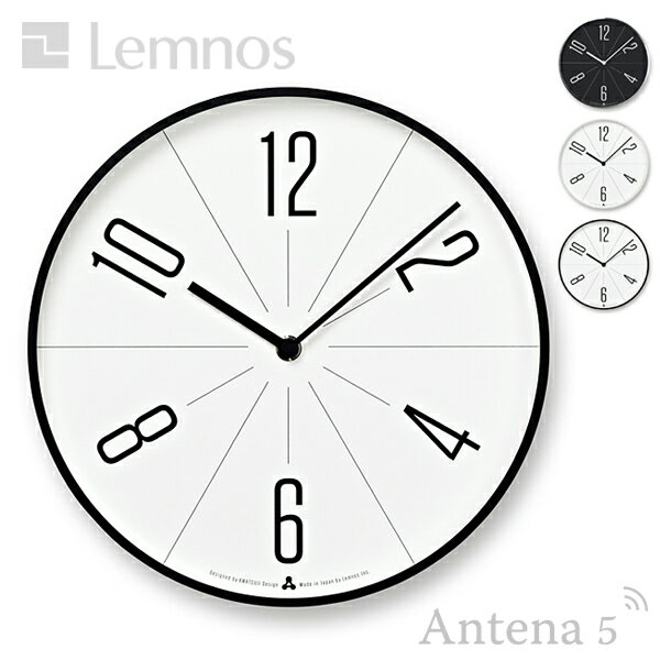 《全3色》Lemnos GUGU AWA CLOCK 粟辻デザイン 