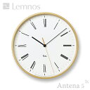 Lemnos RIKI ROMAN CLOCK リキ ローマンクロック 【タカタレムノス リキクロック 壁掛け時計 壁時計 デザイン雑貨 北欧 ウォールクロック 渡辺力 lemnos】