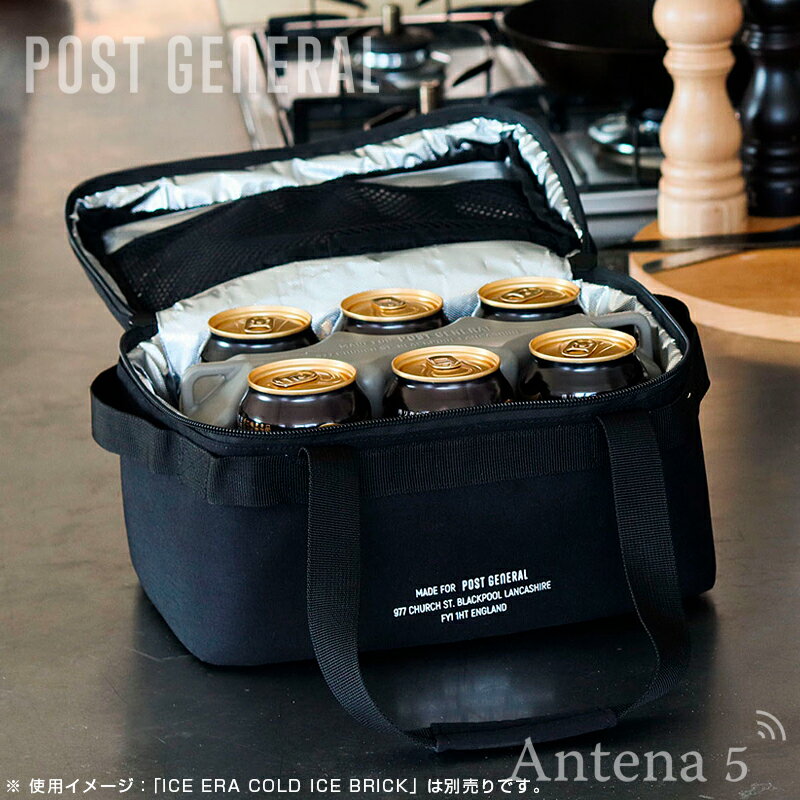 《全2色》POST GENERAL フィールドクーラー FIELD COOLER BAG 【ポストジェネラル アウトドア 車内 トランク ストレージ 収納ケース アウトドア 缶ビール キャンプ 保冷バッグ バーベキュー ドライブ】のサムネイル