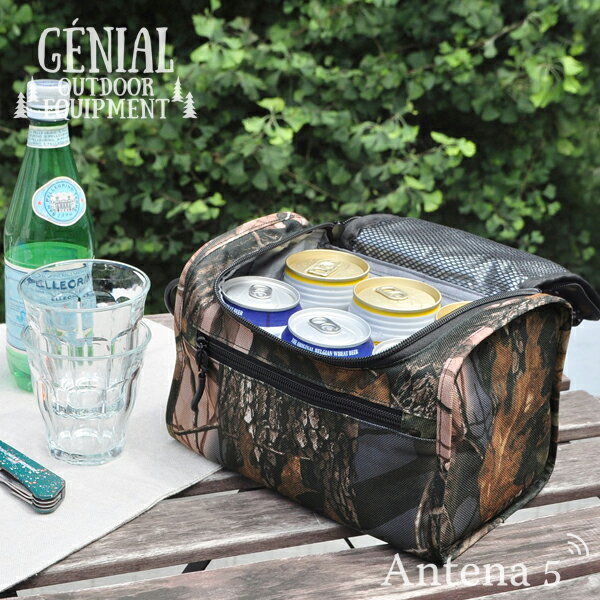 《全2色》GENIAL VANITY COOLER BAG バニティクーラーバッグ ジェニアル 【SPACE JOY スペースジョイ 保冷バッグ アウトドア 缶ビール キャンプ コーヒードリップ バーベキュー トラベルポーチ ドライブ ランチバッグ 保冷剤 デザイン雑貨】