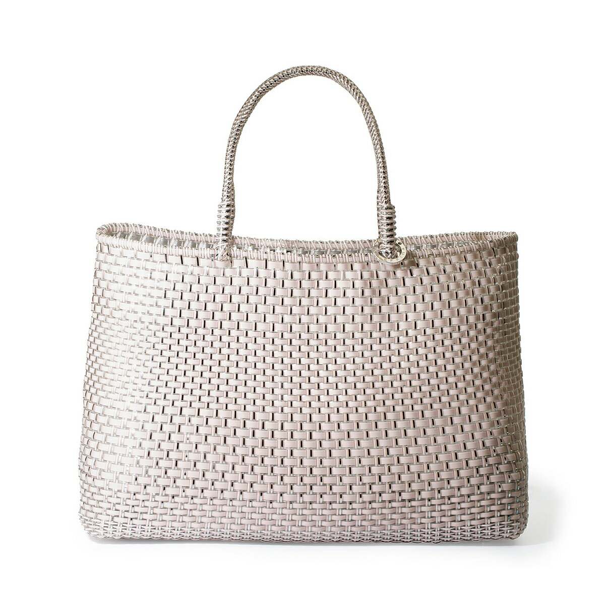 【ANTEPRIMA公式】 アンテプリマ ワイヤーバッグ イントレッチオ 横長 パウダリーピンクシルバー ANTEPRIMA WIREBAG PB15F07178 レディース トートバッグ
