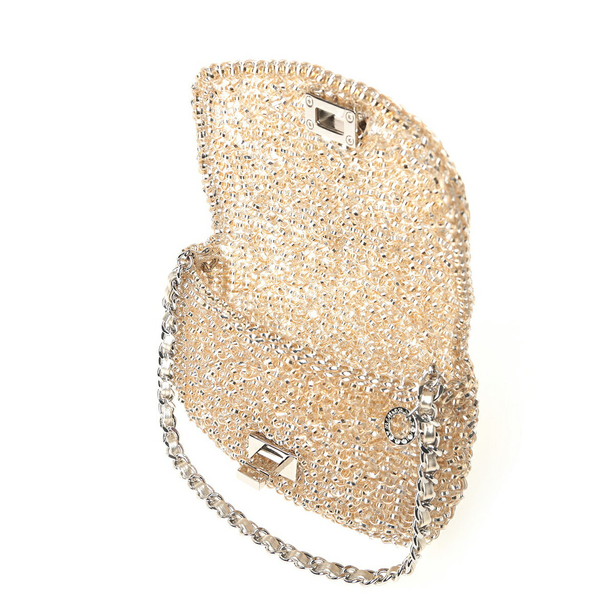 【ANTEPRIMA公式】アンテプリマ ワイヤーバッグ ルッケット シルバーゴールド ANTEPRIMA WIREBAG PB10FA1623 OROGENTO [P] レディース ハンドバッグ ショルダーバッグ ポシェット クラッチバッグ