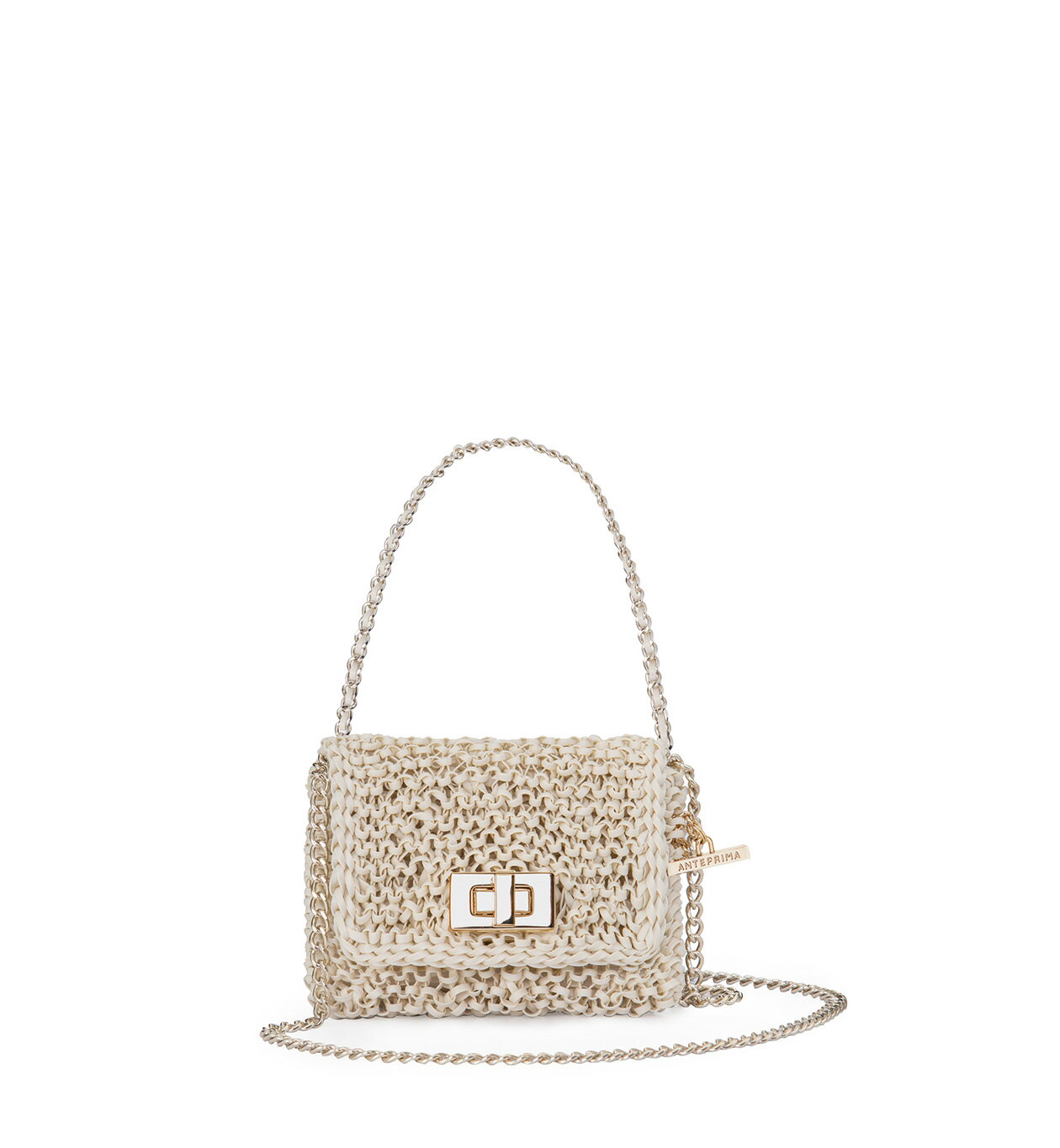 【ポイント3倍 9/11 01:59まで】【ANTEPRIMA公式】 アンテプリマ ワイヤーバッグ ルッケット ミニアトゥーラ マットホワイト PL24SLB6U3 ミニバッグ バッグ レディース ブランド ギフト プレゼント