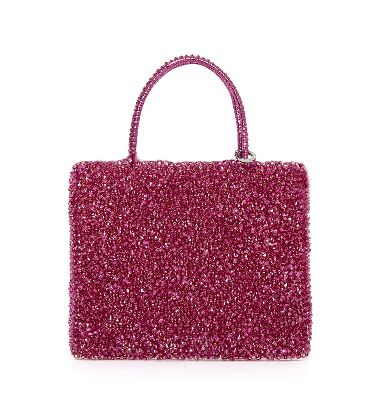 【ANTEPRIMA公式】 アンテプリマ ワイヤーバッグ スタンダード スクエア ミディアム フクシアピンク BGS046057 ハンドバッグ バッグ レディース 結婚式 旅行 オケージョン パーティーバッグ ミニバッグ ブランド ギフト プレゼントのサムネイル