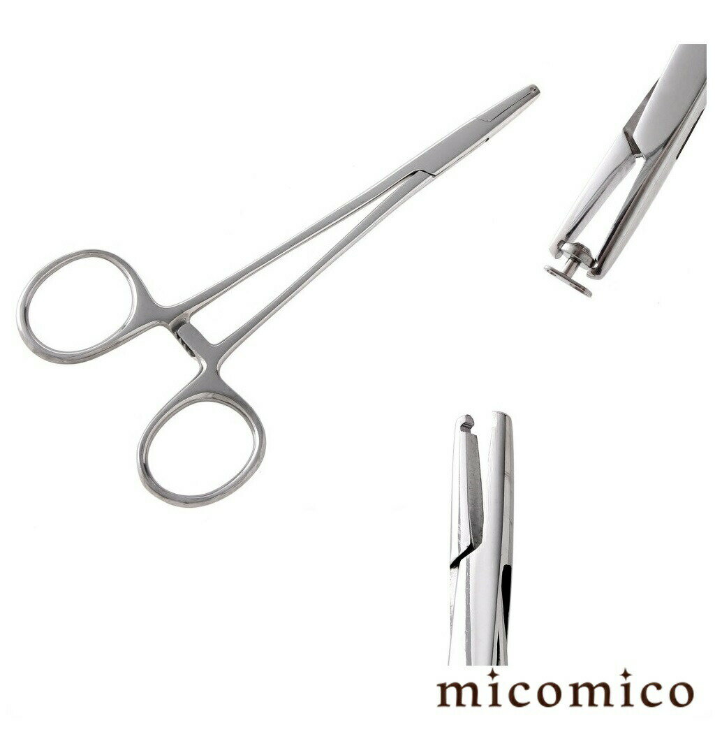 Dermal Anchor Forceps5.5ボディピアス ピアッシング ピアッシングツール ステンレス ツール 鉗子 シザープライヤー プライヤー フォーセップ