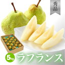 洋梨 ラフランス 果物 西洋梨 山形産【約5kg】秀品 贈答 洋なし ようなし 果物 スイーツ フルーツ 冬 ギフト 贈答用 家庭用 御歳暮 送料無料