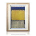 【送料込】 アートパネル Mark Rothko マーク・ロスコ Number 10 モダン 玄関 北欧 アートフレーム アートポスター おしゃれ 絵画 額入り...