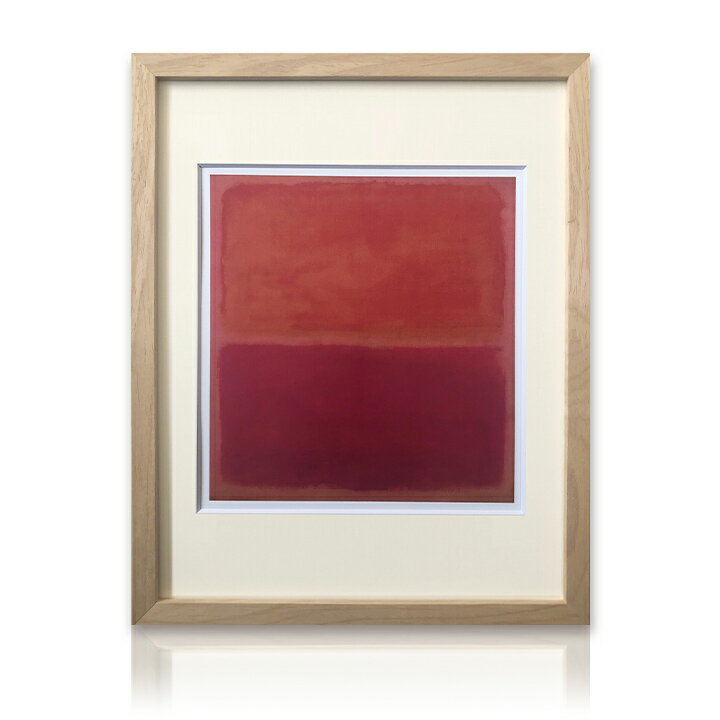 【送料込】 アートパネル Mark Rothko マーク ロスコ No.3, 1967 モダン 玄関 北欧 アートフレーム アートポスター おしゃれ 絵画 額入り フレーム付き インテリア 抽象画 壁掛け 寝室 リビング ギフト プレゼント 新生活 マークロスコ 送料無料 ssx