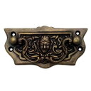 とって 取っ手 取手 かん 真鍮 ゴールド アンティーク レトロ クラシック ヴィンテージ風 家具 茶箱 キャビネット 棚 引出し 引き出し 扉 ドア フック ...