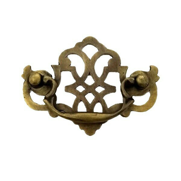 とって 取っ手 取手 かん 真鍮 ゴールド アンティーク レトロ クラシック ヴィンテージ風 家具 茶箱 キャビネット 棚 引出し 引き出し 扉 ドア フック ...