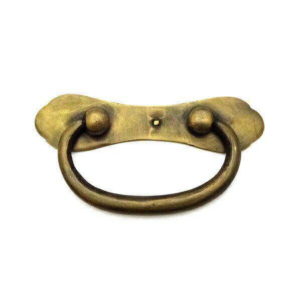 とって 取っ手 取手 かん 真鍮 ゴールド アンティーク レトロ クラシック ヴィンテージ風 家具 茶箱 キャビネット 棚 引出し 引き出し 扉 ドア フック ...