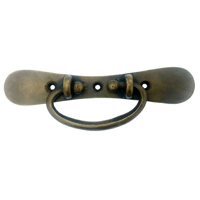 とって 取っ手 取手 かん 真鍮 ゴールド アンティーク レトロ クラシック ヴィンテージ風 家具 茶箱 キャビネット 棚 引出し 引き出し 扉 ドア フック ...