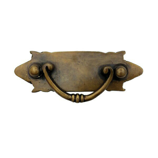 とって 取っ手 取手 かん 真鍮 ゴールド アンティーク レトロ クラシック ヴィンテージ風 家具 茶箱 キャビネット 棚 引出し 引き出し 扉 ドア フック ...