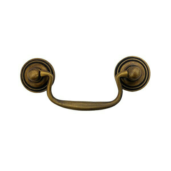 とって 取っ手 取手 引出し 引き出し 真鍮 ゴールド アンティーク レトロ クラシック ヴィンテージ風 家具 棚 扉 ドア フック パーツ 建具 建材 リメイ...