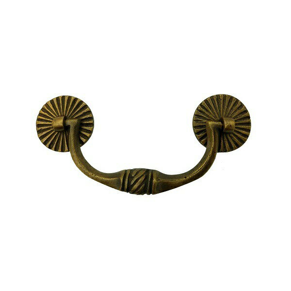 とって 取っ手 取手 引出し 引き出し 真鍮 ゴールド アンティーク レトロ クラシック ヴィンテージ風 家具 棚 扉 ドア フック パーツ 建具 建材 リメイ...