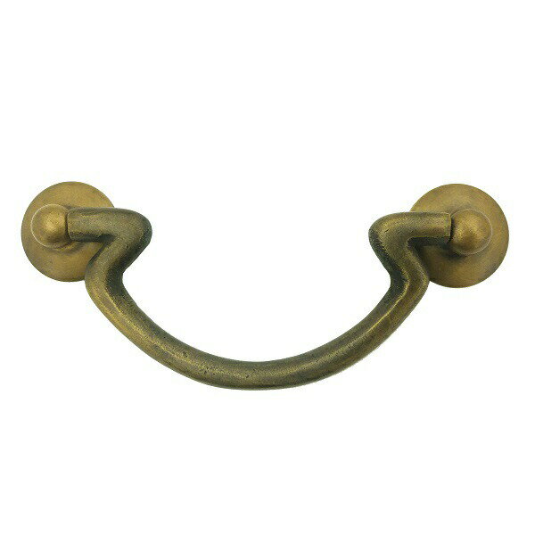 とって 取っ手 取手 引出し 引き出し 真鍮 ゴールド アンティーク レトロ クラシック ヴィンテージ風 家具 棚 扉 ドア フック パーツ 建具 建材 リメイ...