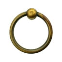 とって 取っ手 取手 リング 真鍮 ゴールド アンティーク レトロ クラシック ヴィンテージ風 家具 棚 引出し 引き出し 扉 ドア フック パーツ 建具 建材...