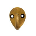真鍮 フック 壁掛け ゴールド ネジ止め コートフック アンティーク レトロ クラシック ヴィンテージ風 コート 帽子 ハンガー 壁掛けフック おしゃれ オシャ...