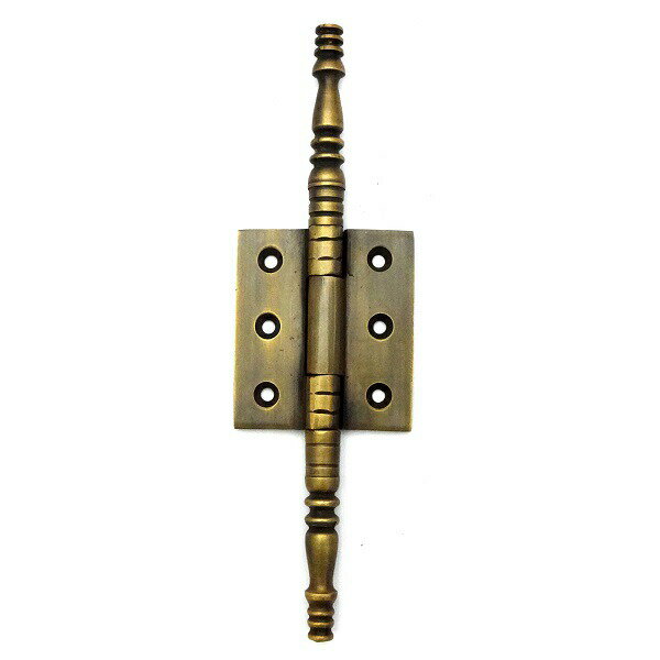 蝶番 丁番 ヒンジ 真鍮 ゴールド アンティーク レトロ クラシック ヴィンテージ風 門扉 扉 ドア 蓋 パ..