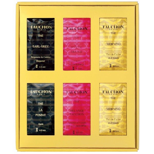 フォション(FAUCHON)　ティーバッグ詰合せ｜※包装のしメッセージカード無料対応