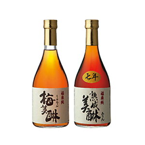 送料無料｜岐阜・白扇酒造 / 七年熟成味醂と梅味醂 (包装× のし× 定型文メッセージカード×)