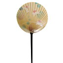 美濃和紙 水うちわ 小丸(ウサギ)