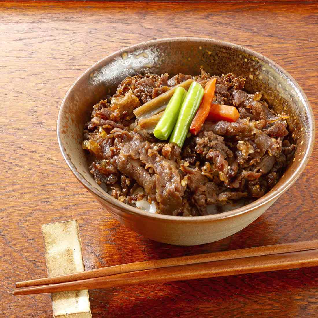 お歳暮 内祝い お祝い 米沢牛黄木 / 【新杵屋×米沢牛黄木】牛肉どまん中 一膳ご飯（山形）（短冊のしの..