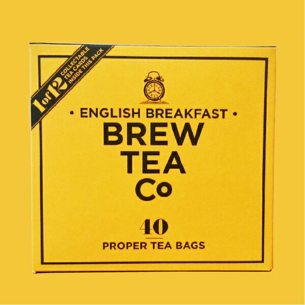 Brew Tea Co.   CObVubNt@[Xg40 TEA BAGSb̂bZ[WJ[hΉ