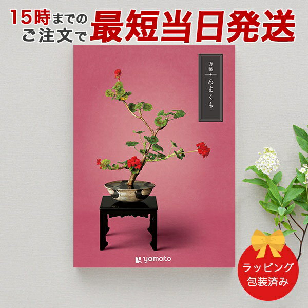 カタログギフト (あまくも)万葉<あまくも>【香典返し 志 満中陰志 法要 法事のお返しにおすすめなギフトカタログ 送料無料 ラッピング包装済み】|※当日15時...